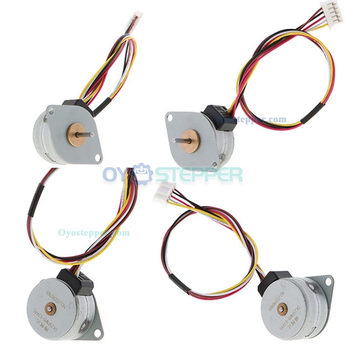 Oukeda PM25 Permanent Magnet Stepper Motor 2 Phase 1.8 Deg 1A 12Ncm 36.5x36.5mm